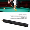 Billiards Pool Cue Extension Aluminum Alloy 9inch Pool Cue Extension