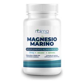 Magnesio marino, natural, Simag, 500 mg, 90 cpsulas, salud sea, salud muscular, sistema nervioso, relajacin, energa, suplemento, alta absorcin,...    