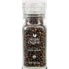 Simply Organic Daily Grind, Certified Organic | 2.65 oz | Piper nigrum L.