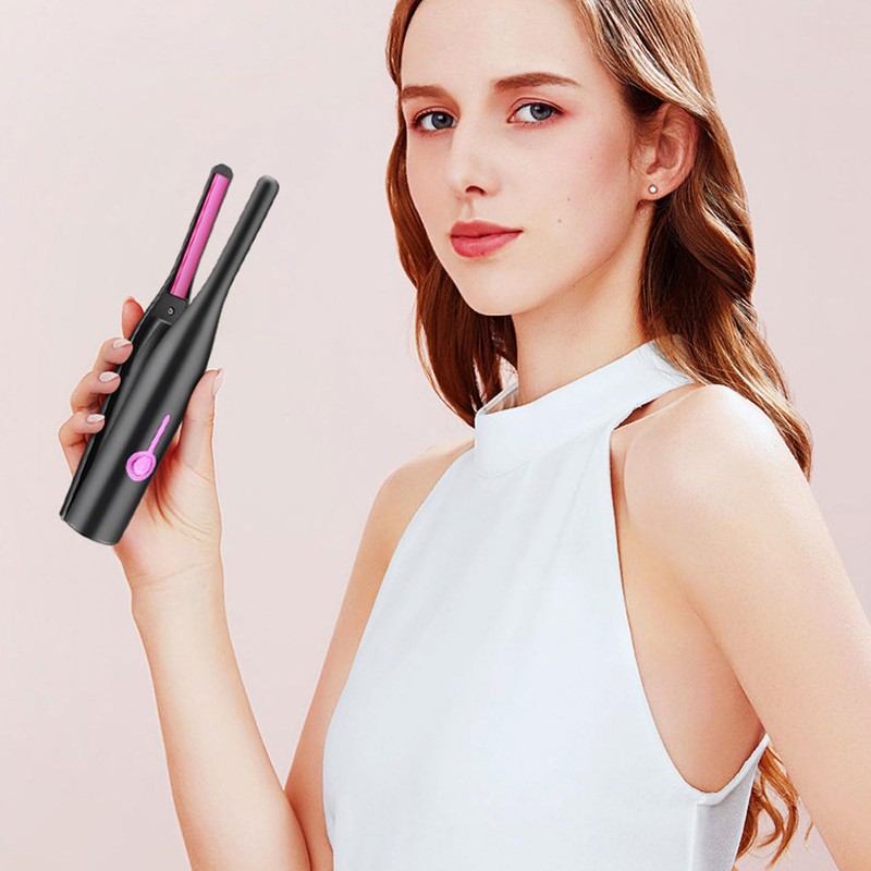 LICAEVEY Pencil Flat Iron, PTC Fast Heating Cordless Hair Straightener