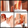 99.99% Pure Copper Foil for Crafts, 0.004''x4''x79''(0.1MM x 0.1M x