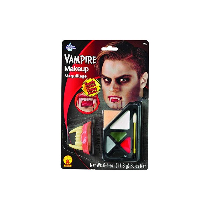 Rubies Vampire Makeup Kit for Adults, Unisex One Size