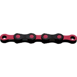 KMC Bicycle Chain, DLC12, 1/2 Inch x 11/128 Inch, 126 Links, 12-Speed, Compatible with Shimano/Sram/Campagnolo, Black/Pink