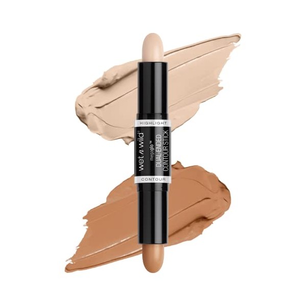 WET N WILD MegaGlo Dual-Ended Contour Stick - Medium/Tan
