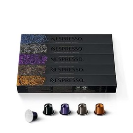 【Nespresso Official】Nespresso Intense Coffee Set 5 Varieties (50 Cups) Original (ORIGINAL) Dedicated Capsules RO-E05K02