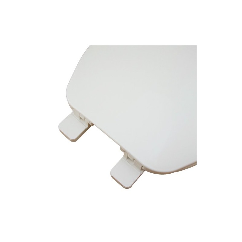 Comfort Seats C101100 Plastic Elongated Closed Front with Cover
