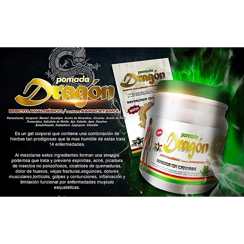 Gel Corporal Pomada De Dragon 1400gr