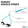 Flow Bungee Goggle Strap Kit (2-Pack) - Universal Adjustable Replacement
