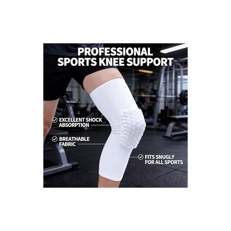 Wei Long Knee Pads Compression Leg Sleeve Knee Sleeve for