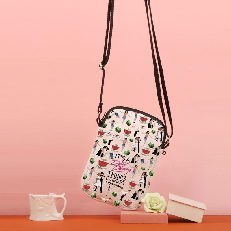 Dance Dirty Inspired Makeup Bag Dancing Gift 80s Movie Zipper