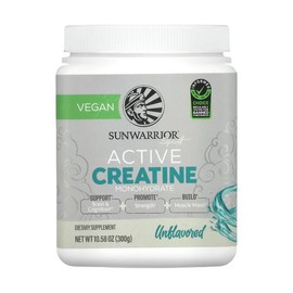 썬워리어 액티브 크레아틴 모노하이드레이트 분말 무맛 300g 파우더 헬스 운동 아미노산 Sunwarrior Active Creatine Monohydrate Powder Unflavored 300g Powder Health Exercise Amino Acids