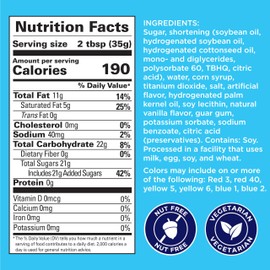 Satin Ice Brown Buttercream Frosting - 1lb - Pail