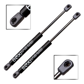 BOXI 2pcs Universal Lift Supports Struts Shocks Gas Struts Shocks Springs Supports Extended Length: 7.50 Inches, Compressed Length: 5.34 Inches, Force: 156N = 35 Lbs, 10mm Ball Socket Shocks | 4054