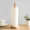 Kitchen Towel Holder Wooden | Free Standing Kitchen Roll Holder
