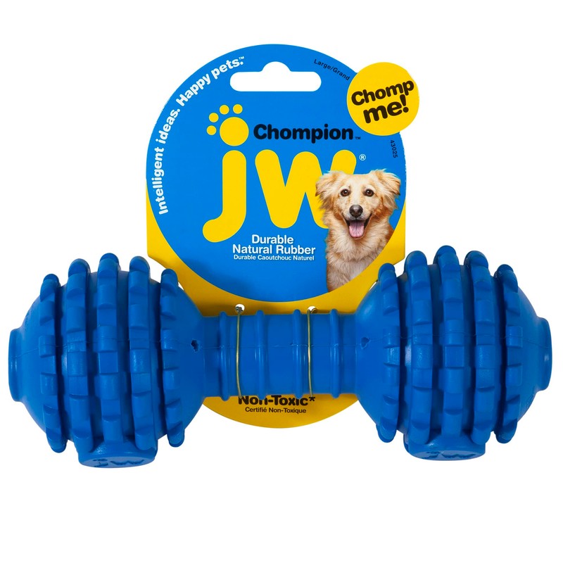 JW Pet Chompion Heavyweight Dog Chew Toy for Large Breeds,