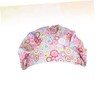 Gatuida 3pcs Printed Adjustable Cotton Nurse Hat Fashionable Operating Room