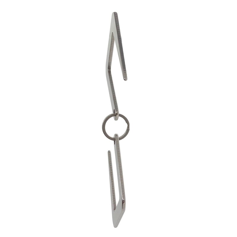 Seekdem SD-LH002SV-6P Lantern S-Shaped Hooks, Set of 6, Silver, All