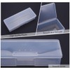 Benecreat Rectangle Big Clear Plastic Bead Storage Container Box for