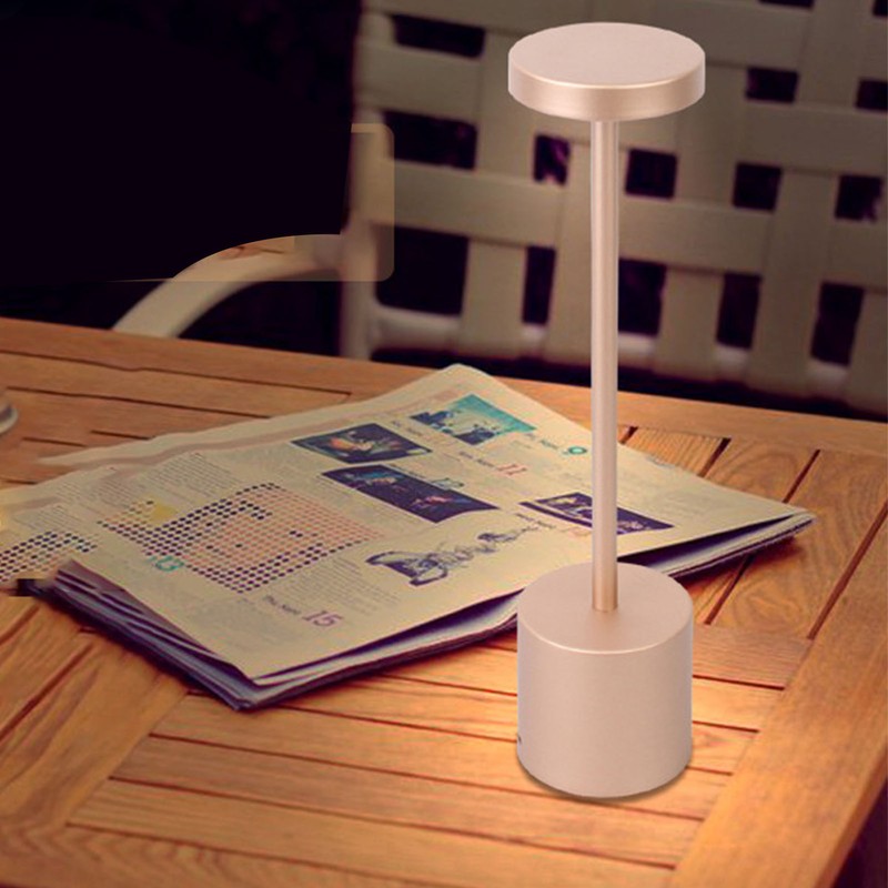 3 Colors I Shape Table Lamp Stepless Dimming LED Eye