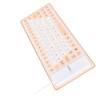 Silicone Keyboard Fully Sealed Design Lightweight Portable Silent Soft Comfortable