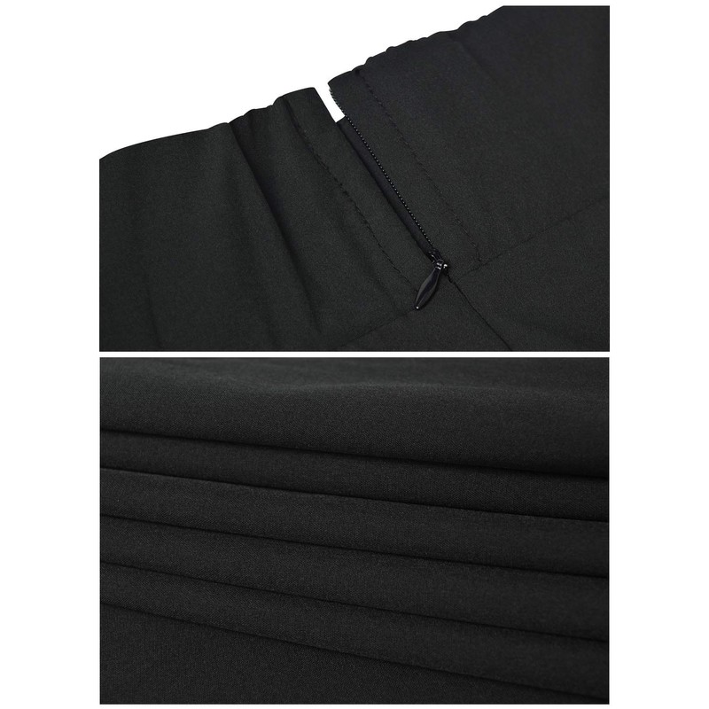 Maxi Skirt Women's High Waist Pockets with Side Slit, Long
