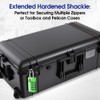 SURE LOCK TSA Approved 4-Digit Resettable Combination Luggage Locks with