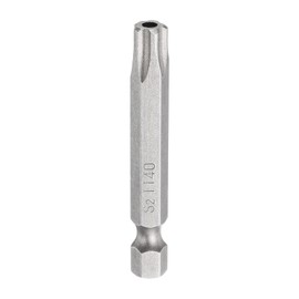 HARFINGTON Torx Bits 1/4" Hex Shank TT40 Magnetic Head 2" Length Screwdriver Bits S2 Steel 5 Point Security for Repair Work Electric Screw Driver