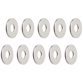 Kitaco 0900-090-01004 Flat Washer (Stainless Steel) M6X18X1.5 Pack of 10