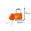 Suitcase Locks Padlocks, Small Luggage Locks with Keys with Outdoor