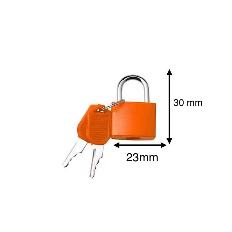 Suitcase Locks Padlocks, Small Luggage Locks with Keys with Outdoor