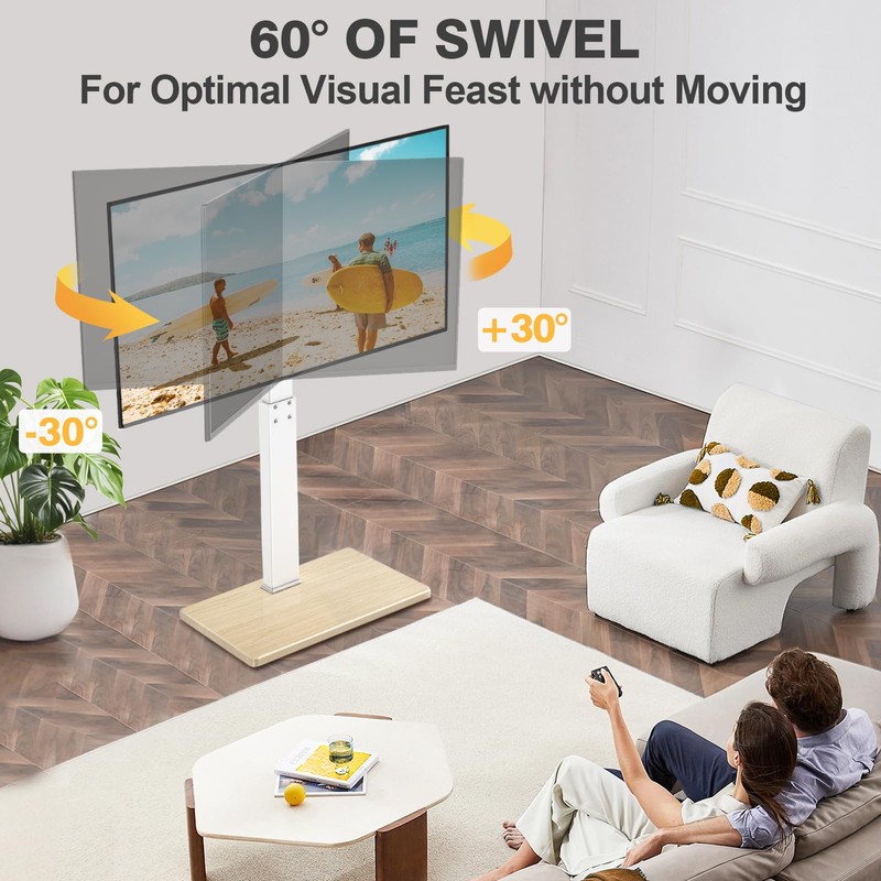 TV Floor Stand for 32-75 Inch Plasma LCD LED OLED