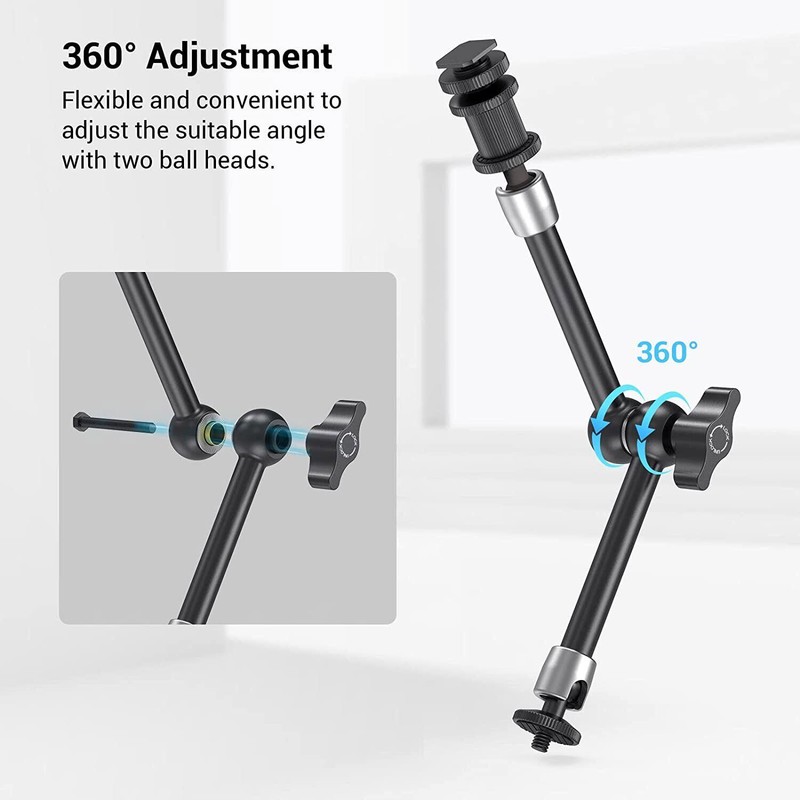 SmallRig SmallRig Super Clamp and Magic Arm (11") w/Cold Shoe