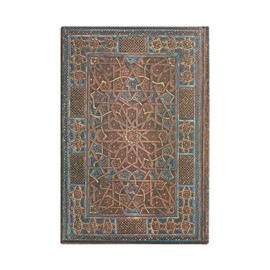 Midnight Star (Cairo Atelier) Mini Lined Journal: Hardcover, 120 gsm, Ribbon Marker, Memento Pouch, Elastic Closure