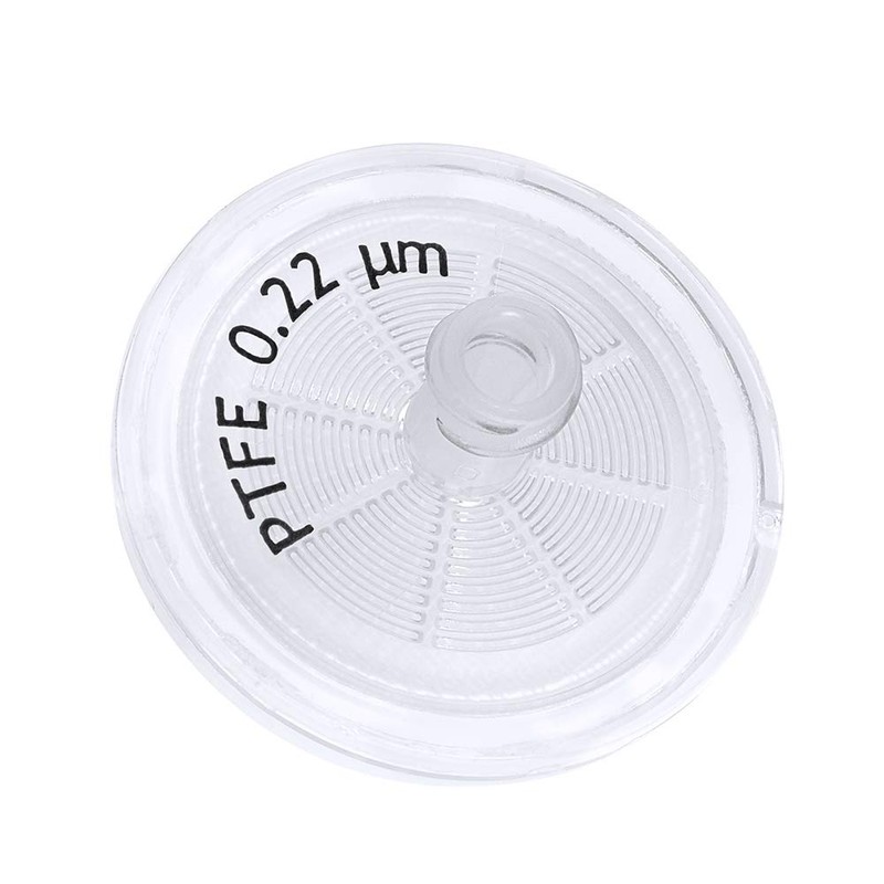 GVS Filter Technology, Syringe Filter, ABLUO, 25mm, PTFE Membrane, 0.22µm,