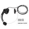 Telephone Headset RJ9 Earphone with 330° Adjustable Microphone for Home