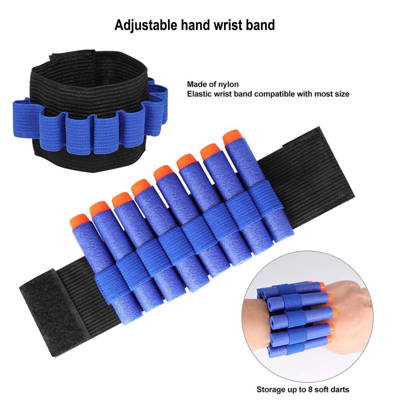 LUUFAN Tactical Vest Kit for NERF Guns with Reload Clips,