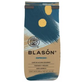 Blason Cafe Blason Espresso Ground Coffee from Mexico - 14.1 oz / 400 gr