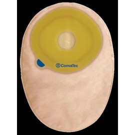 Esteem + One-Piece Pre-cut Closed-End Pouch, Modified Stomahesive, Filter, 8 Inch Panel Opaque, 1-13/16 Inch