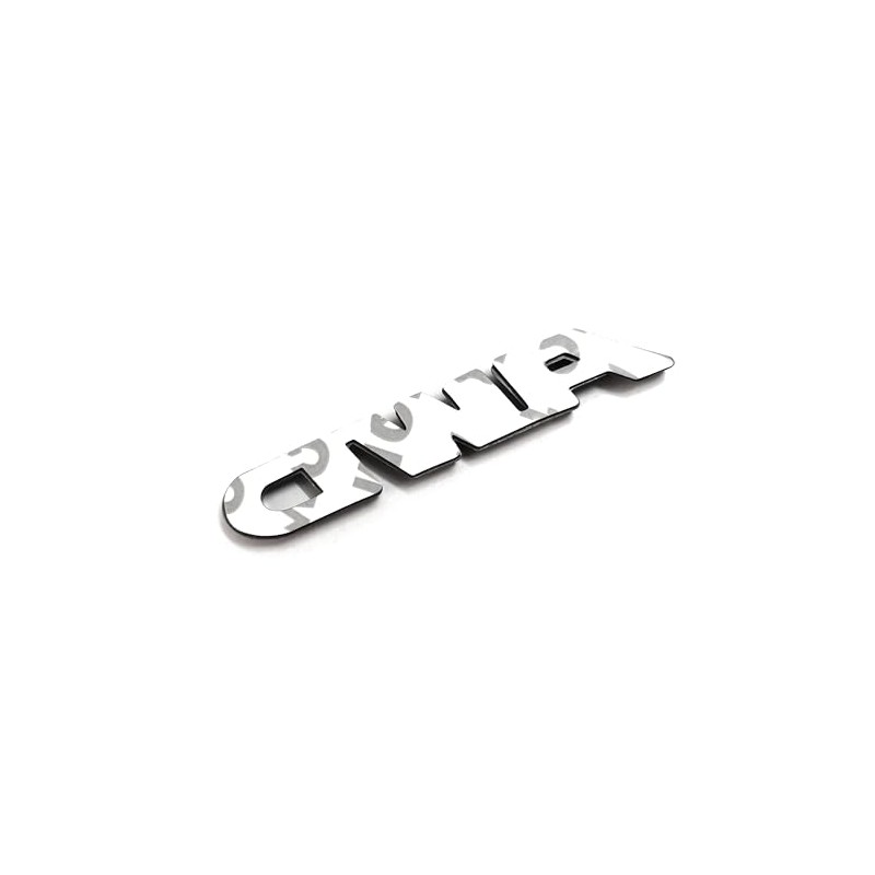 PTDecals 2 PCS Black Metal AWD Emblem Sticker Badge Decal