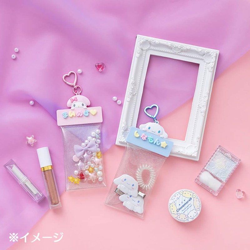 Sanrio Custom Clear Pouch (Maipachirun) Cinnamo Roll, Approx. Width 3.1