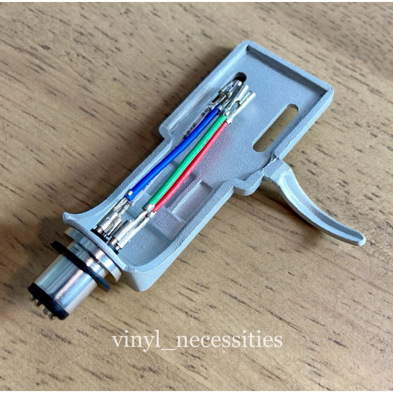 For Stanton, Universal Stanton Style Silver Cartridge Phono Headshell w/