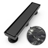 WEBANG 12 Inch Linear Shower Drain Rectangular Floor Drain with