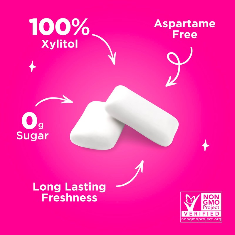 PUR Gum | Aspartame Free Chewing Gum | 100% Xylitol