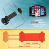 Zeadio Mini Smartphone Tripod Grip, Desktop Tabletop Stabilizer Tripod with