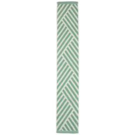 Twin Cool Scarf Towel, 5.9 x 35.4 inches (15 x 90 cm), Geometric Mint TL-M08