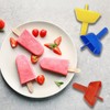 Sonku Popsicle Holders for kids,6 Pack Plastic Popsicle Holders with