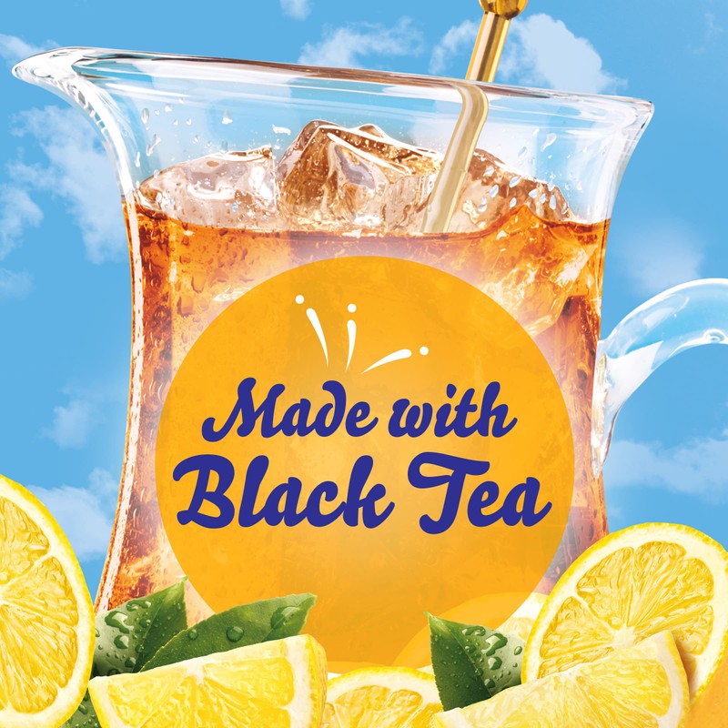 Crystal Light Sugar-Free Lemon Iced Tea Naturally Flavored Powdered Drink