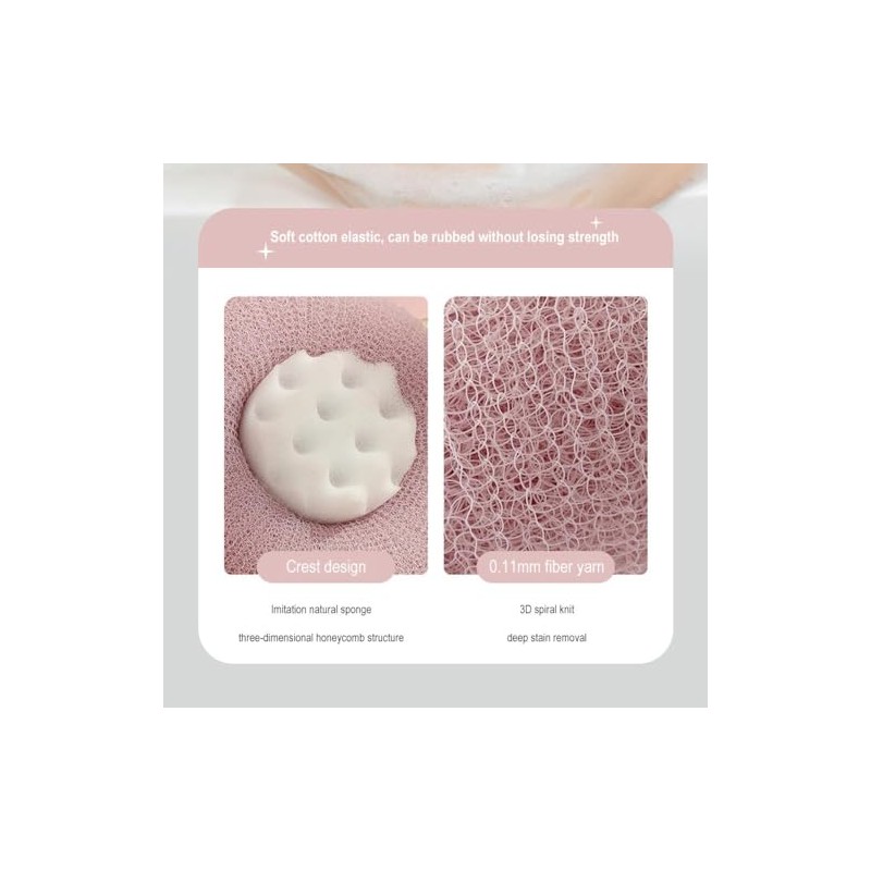 Esponja Baño Exfoliante Ventosa Cepillo Limpieza Esponjas Ducha