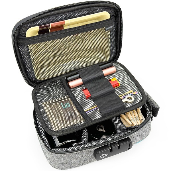 OZCHIN Smell Proof Bag with Combination Lock 9.5" x 6"