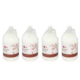TOA Massage Lotion Bottle; Vitamin Rich for Therapy with Natural Ingredients to Moisturize, Hydrate and Smooth; for All Skin Types (4 Gallons)